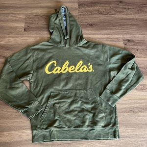 Cabelas hoodie sweatshirt size small